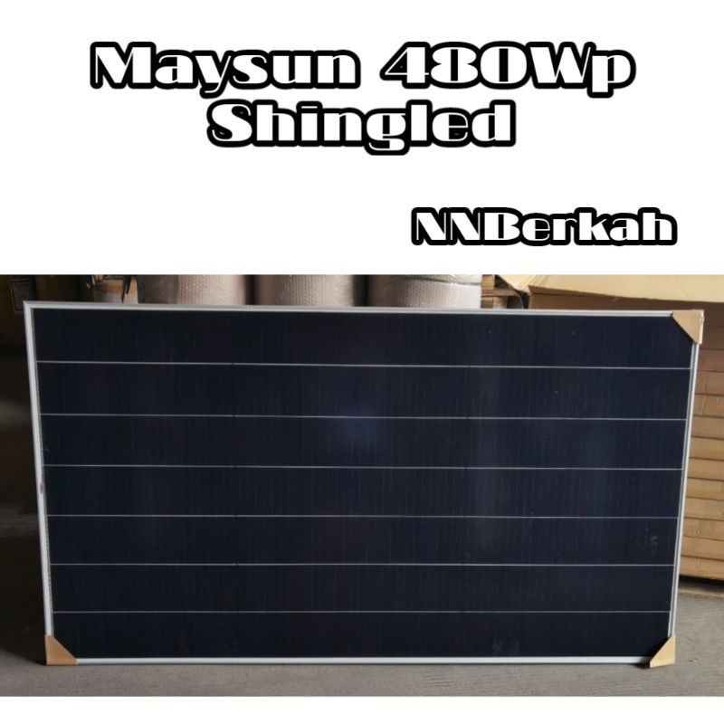 Solar Panel Maysun 480wp Shingled Solar Cell Panel Surya