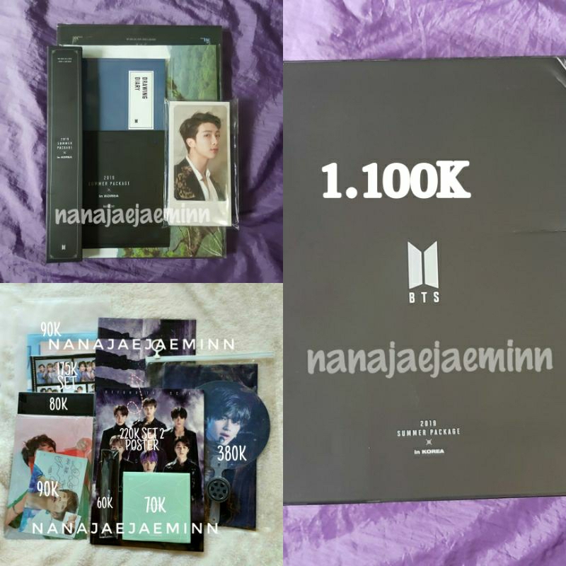 [SPLITPAY ONLY] OFFICIAL BTS MD POSTER 5TH MUSTER LOVE YOURSELF LY TOUR SPC CARD TEAR V TAEHYUNG JUN