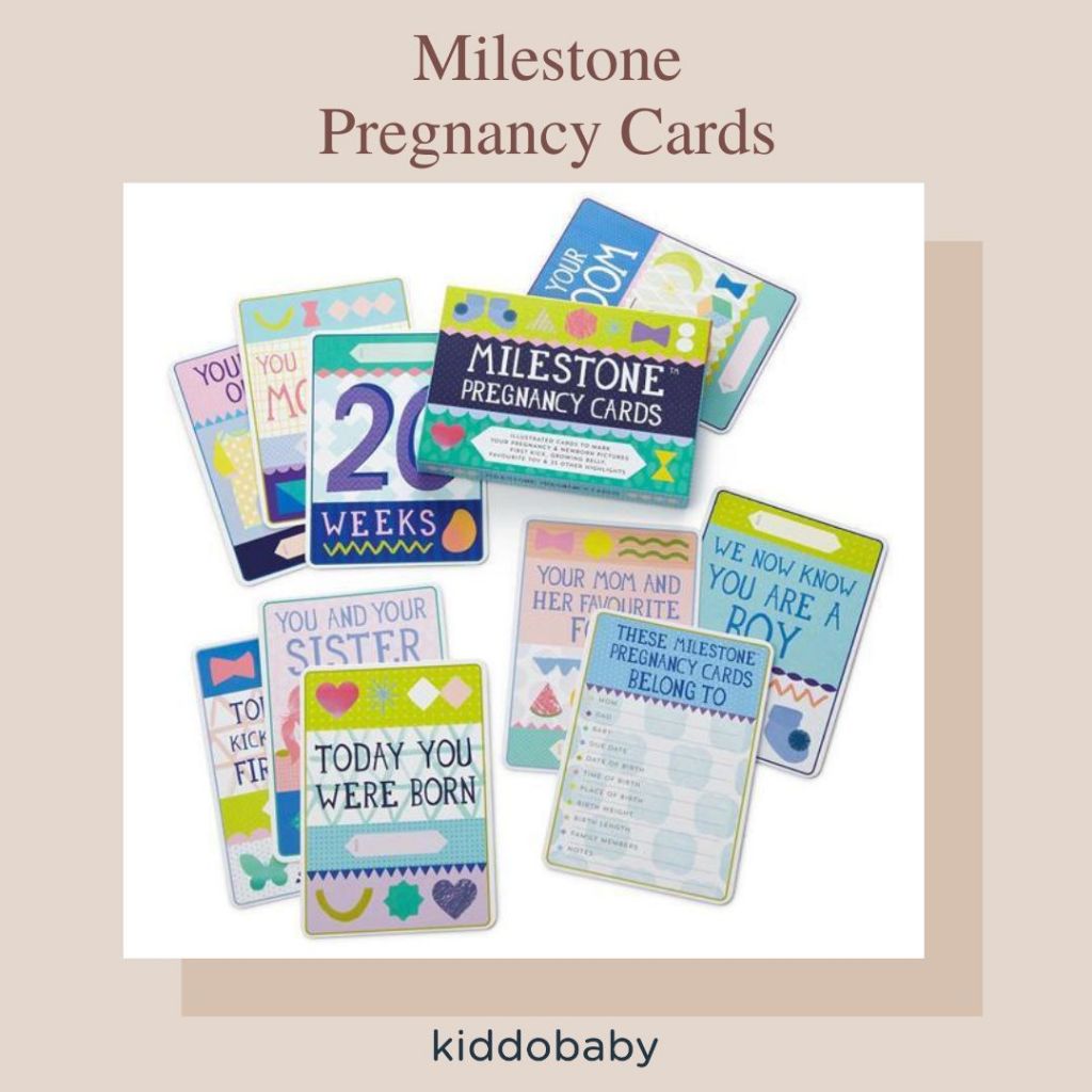 

Milestone Pregnancy Cards | Kartu Kehamilan Untuk Ibu