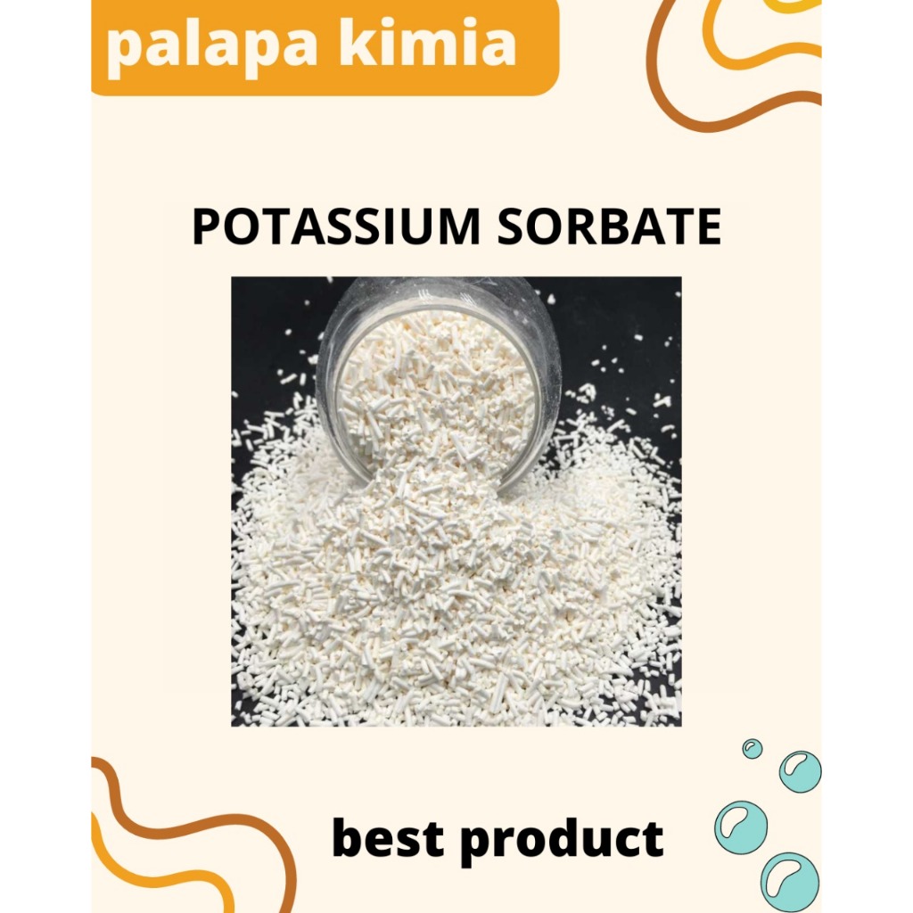 

POTASSIUM SORBATE/PENGAWET MAKANAN/ 500 GRAM DAN 1 KG BEST PRODUCT