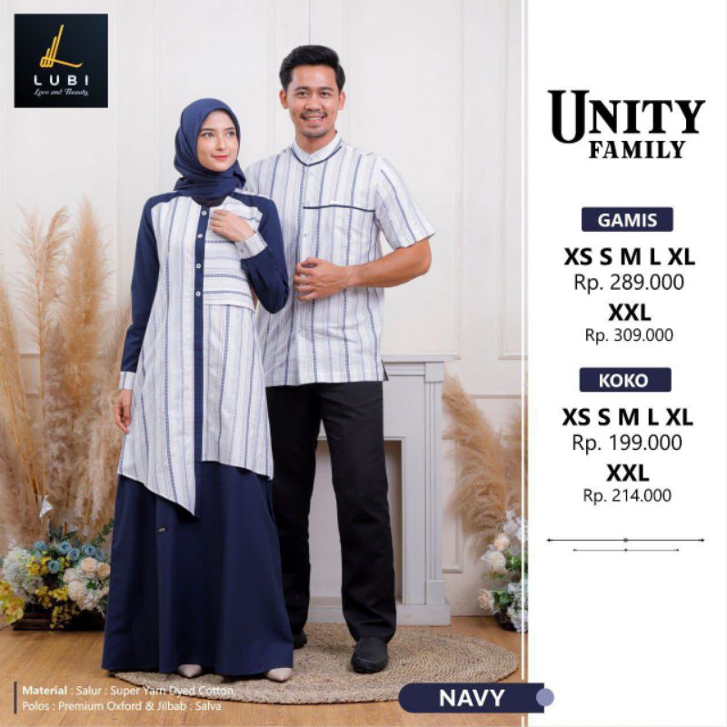 _Hilyacollection_ UNITY FAMILY BY LUBI Set Keluarga