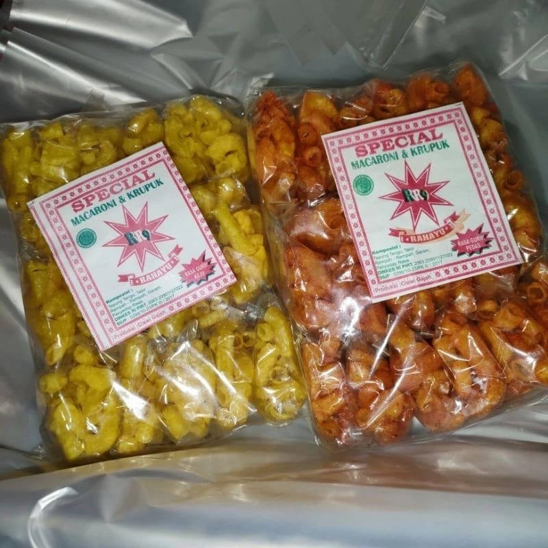 

Makroni 500 1pak isi 20|Makroni|Asin&Pedas|Makroni penambah makanan nasi