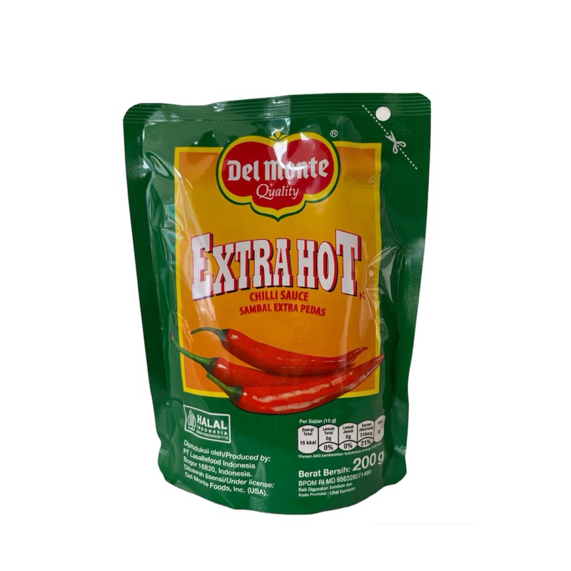 

Delmonte Saus Extra Hot 200gr