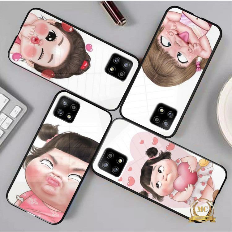 Case  Samsung Samsung A22  - Softcase - Casing terbaru - Softcase kaca  Samsung A22  (U 317)