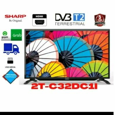 Sharp led tv 2T-C32DC1I