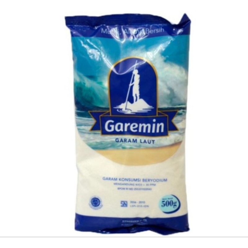 

garemin garam laut 500 gr