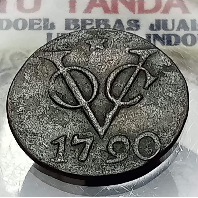 Koin Kuno VOC / Koin Kuno Zaman Belanda Tahun 1790 Langka
