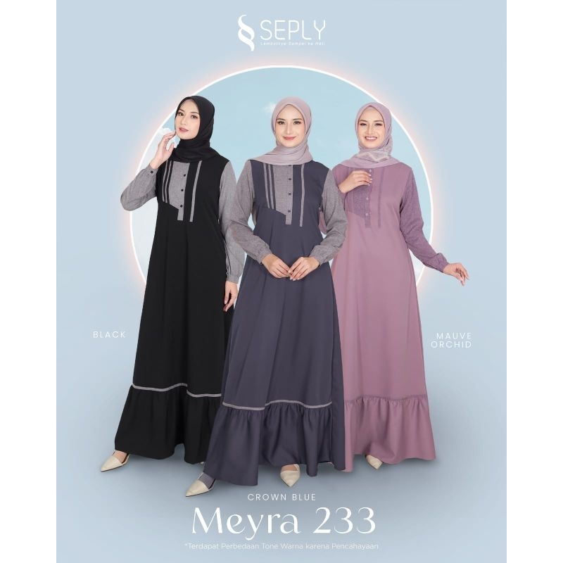 SEPLY  MEYRA 233/SEPLY DRESS REMAJA/GAMIS SEPLY