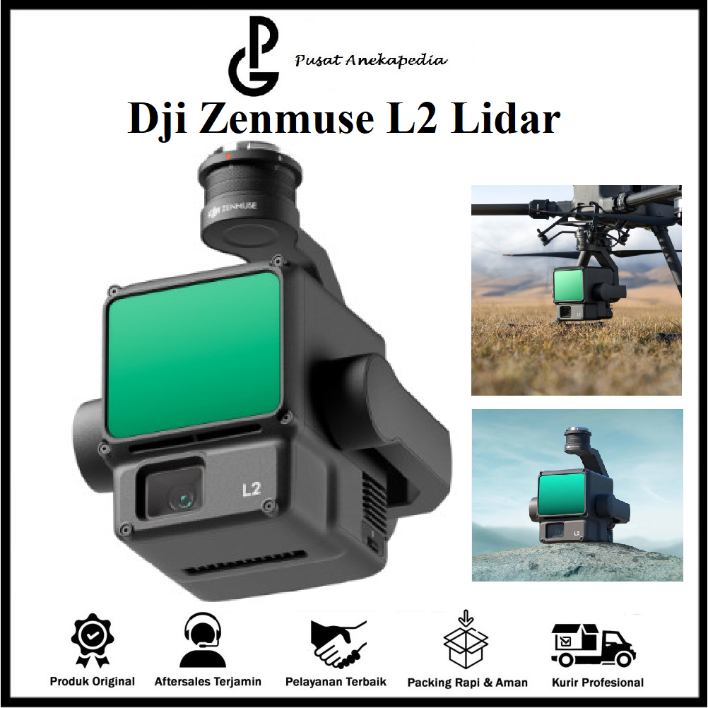 Dji Zenmuse L2 Lidar - Lidar L2 Zenmuse - Kamera Zenmuse Lidar L2 Original