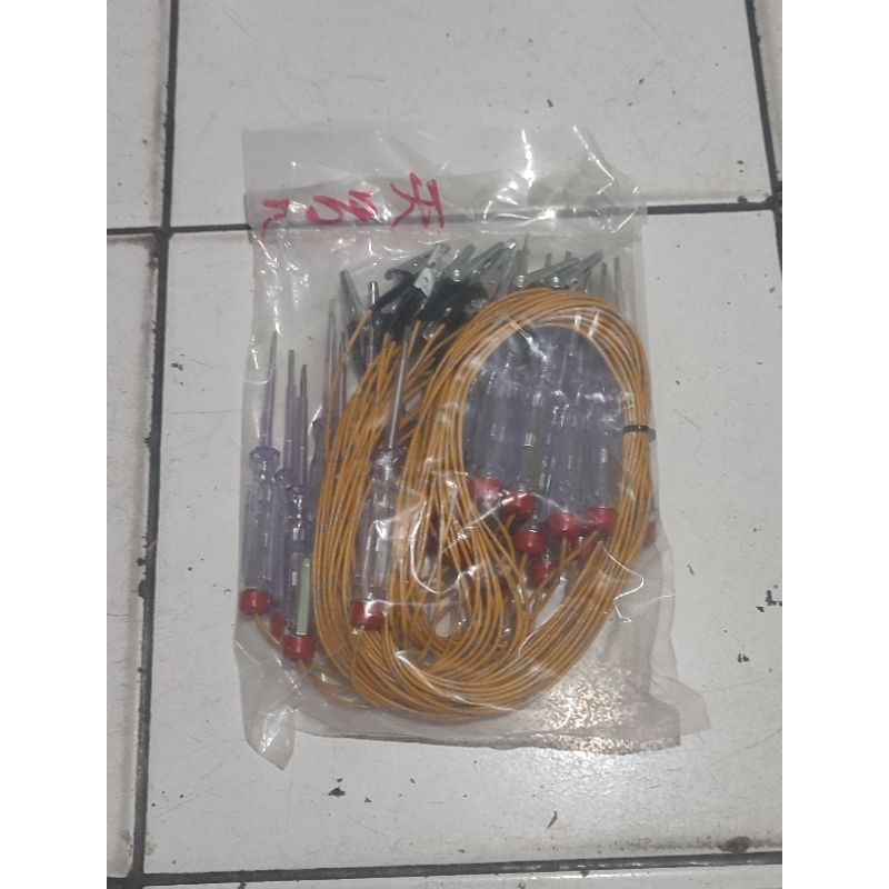 TESPEN KABEL AKI DC/OBENG TESPEN DC 6V,12V,24V