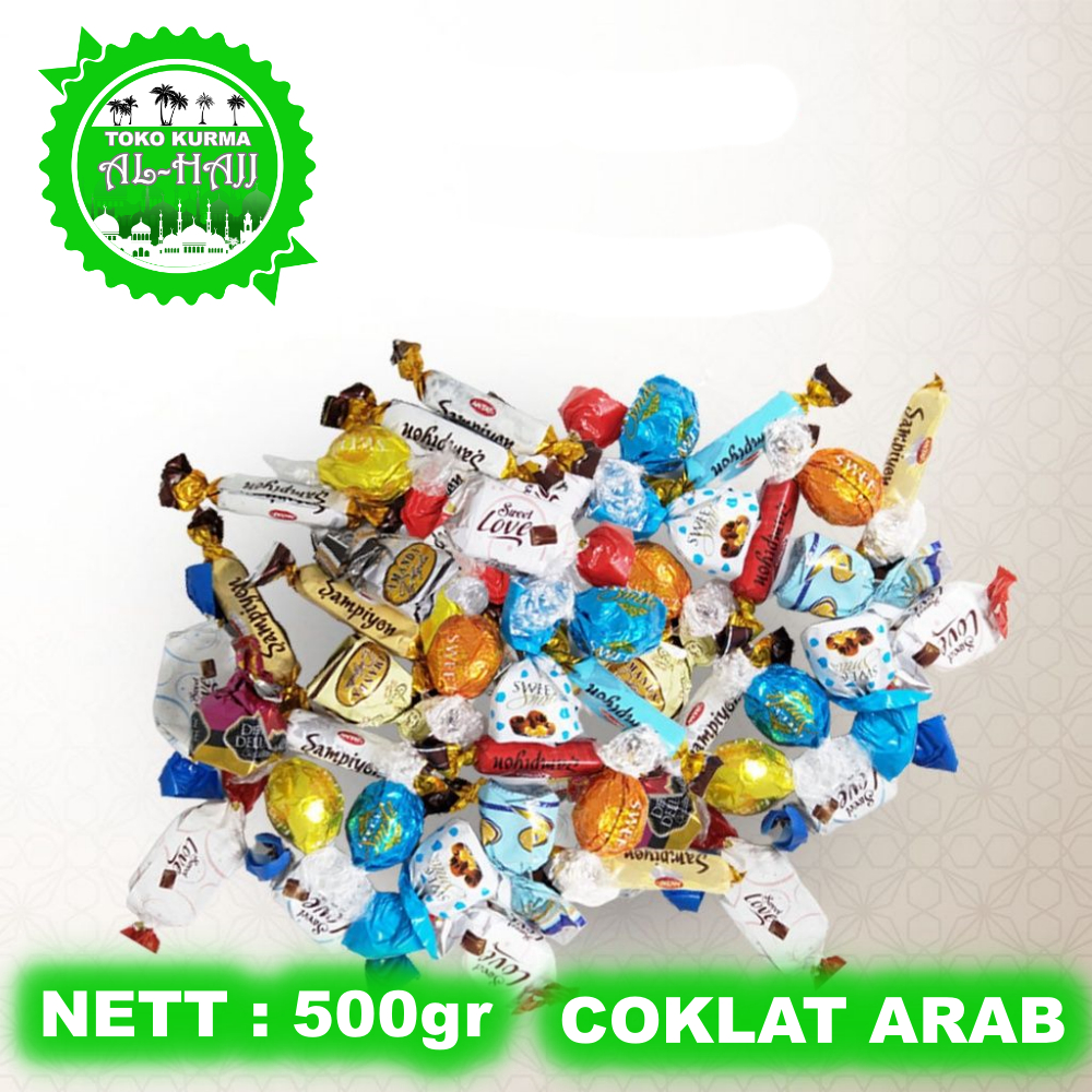 

Coklat/cokelat arab 500gr oleh2 haji umroh