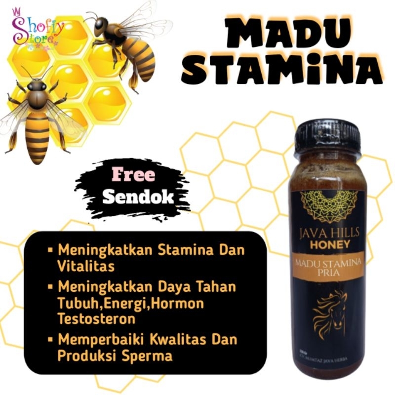 

madu stamina java hills honey