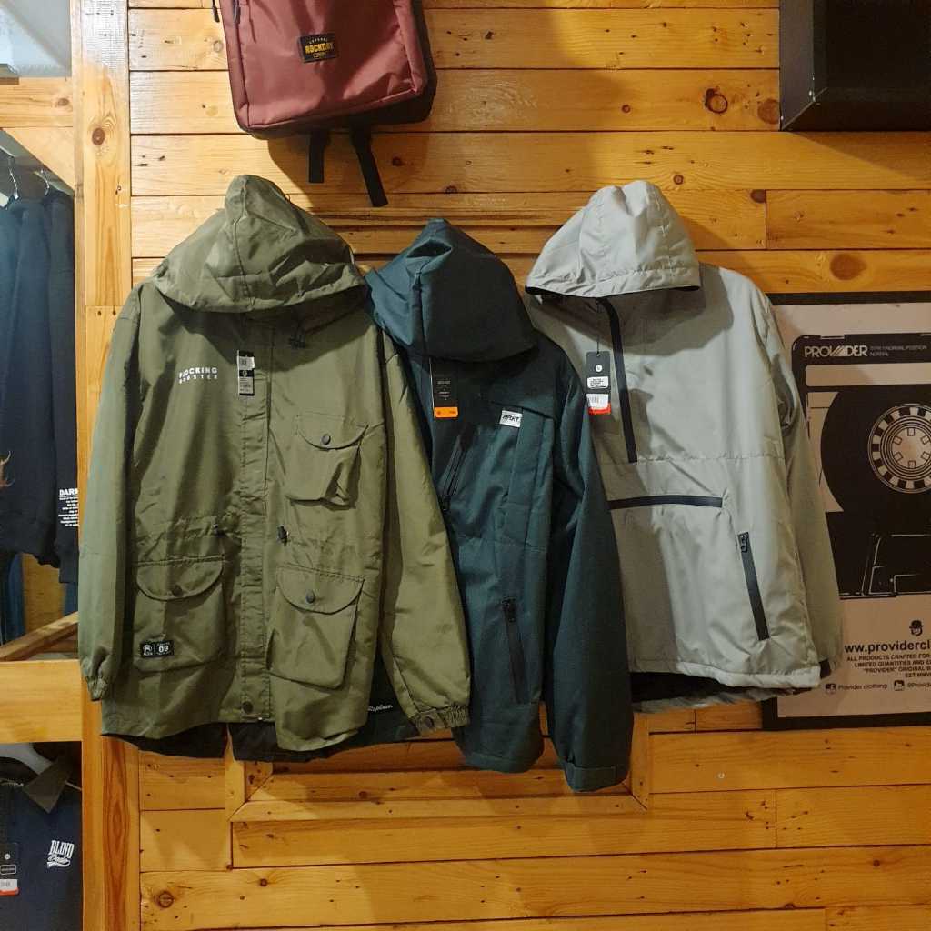 JAKET PARASUT MODEL TERBARU ORIGINAL DISTRO - JAKET PARASIT PRIA TERBARU ORIGINAL DISTRO
