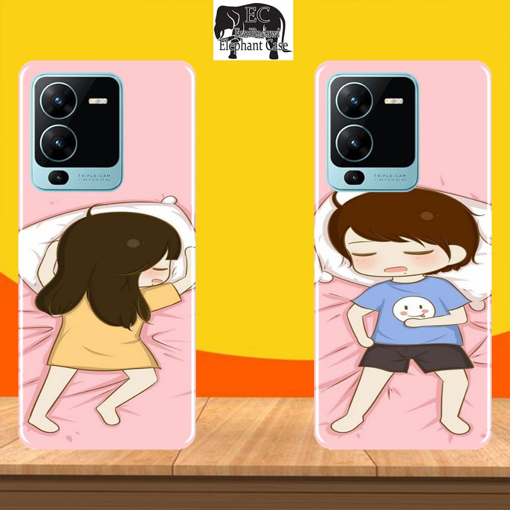 Case Couple Vivo V25 Pro -  Casing Hp - Softcase Case Couple Vivo V25 Pro - Casing Hp - Softcase - C