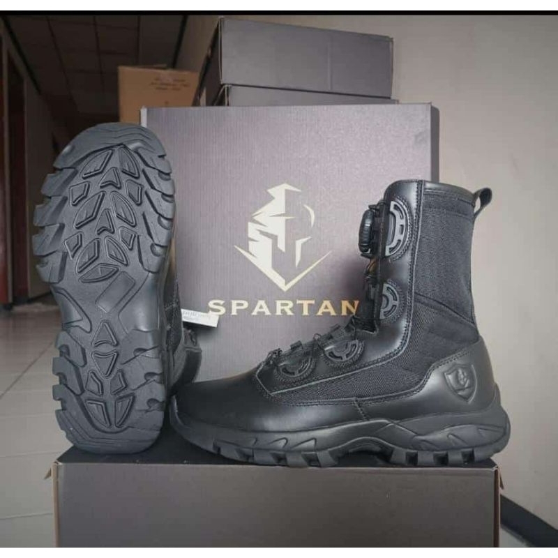 SEPATU PDL SPARTAN XTRACK SOL TEMPUR TALI PUTAR