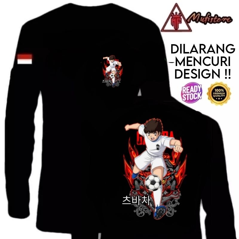 KAOS CAPTAIN TSUBATSA BAHAN ADEM BISA KASIH NAMA