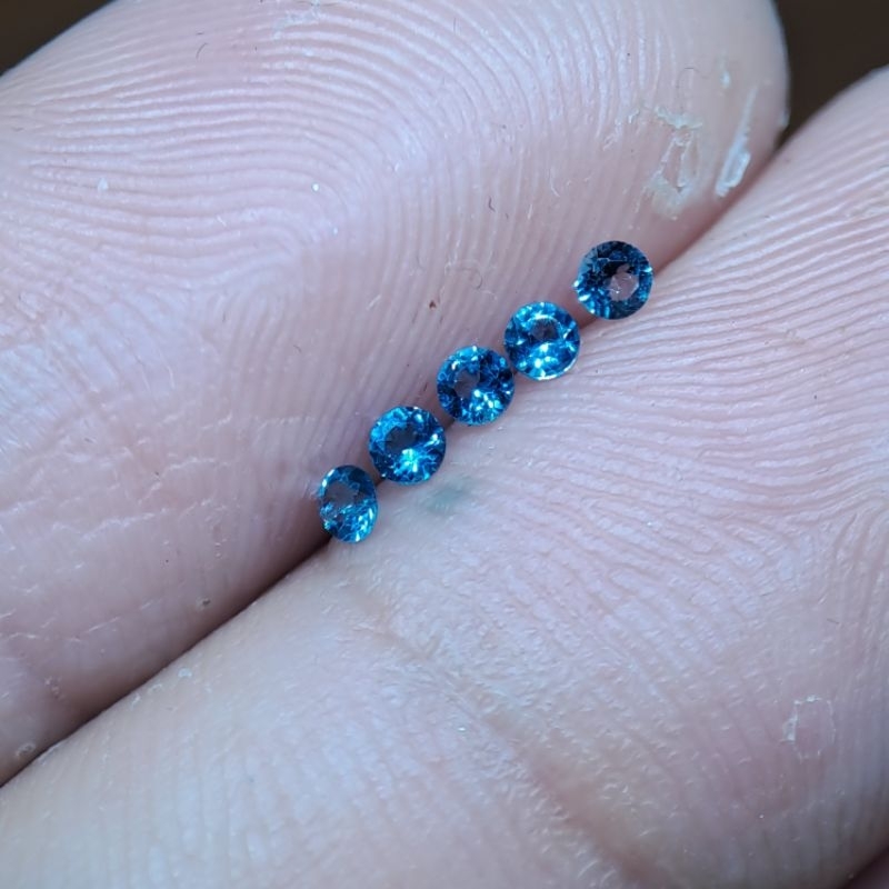 Blue Topaz | Batu Permata Asli
