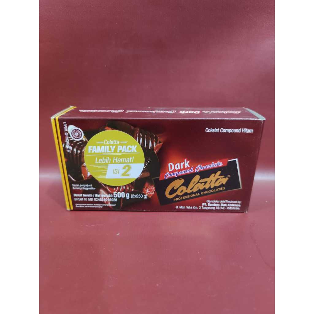 

Coklat batang Colatta chocolata Dark 500