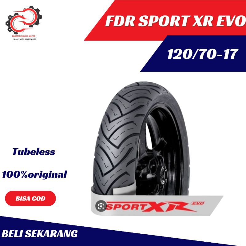 BAN FDR SPORT XR EVO 120/70-17 FDR RING 17