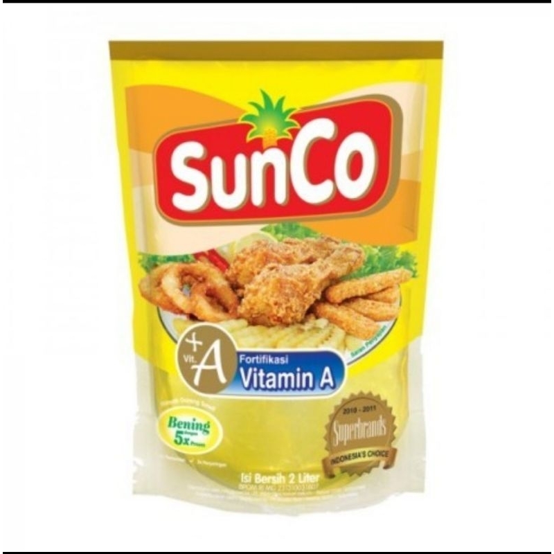 

Sunco Minyak Goreng Pouch 2Ltr