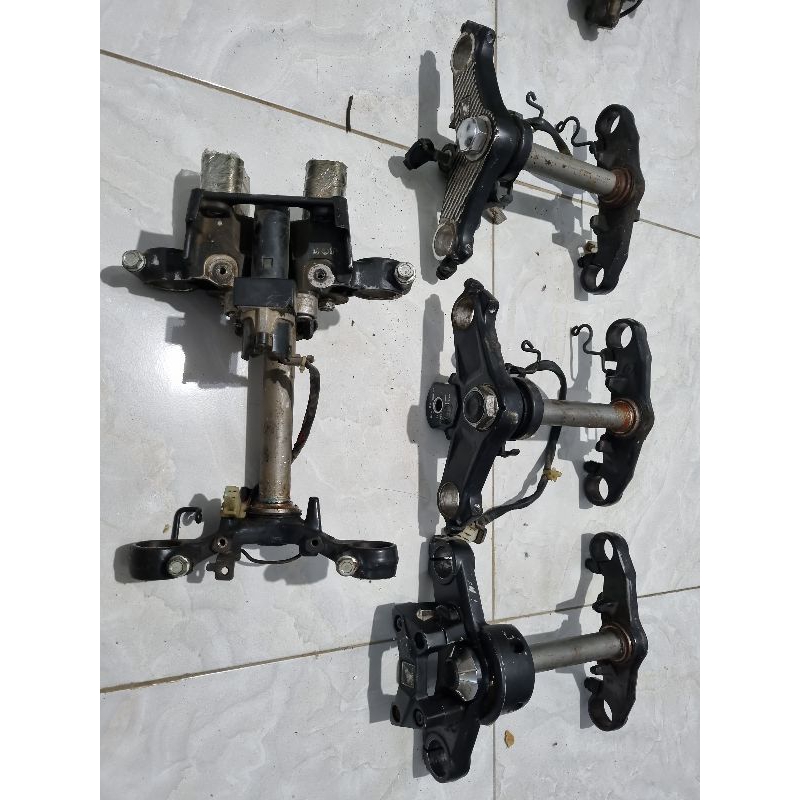 segitiga atas bawah original honda cb150r old cb150r led cbr lokal cbr led