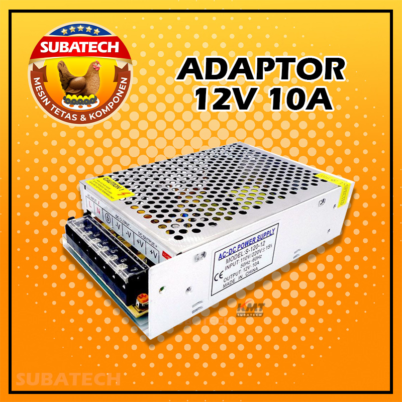 Adaptor 12Volt 10Ampere 12 Volt 10 Ampere