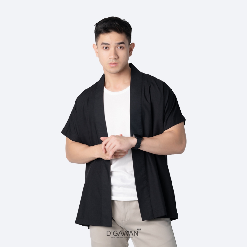 DGAWAN Original EIJI Outer Kimono Pria Casual Keren Multifungsi Terlaris Original