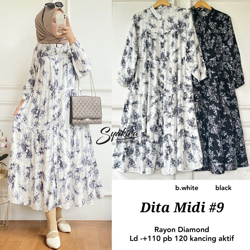 DITA MIDI DRESS BY SYAKIRA