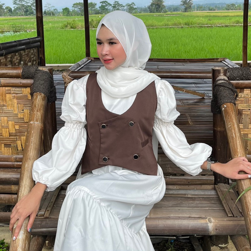 Callie Vest | Vintage Vest | Cottagecore Vest