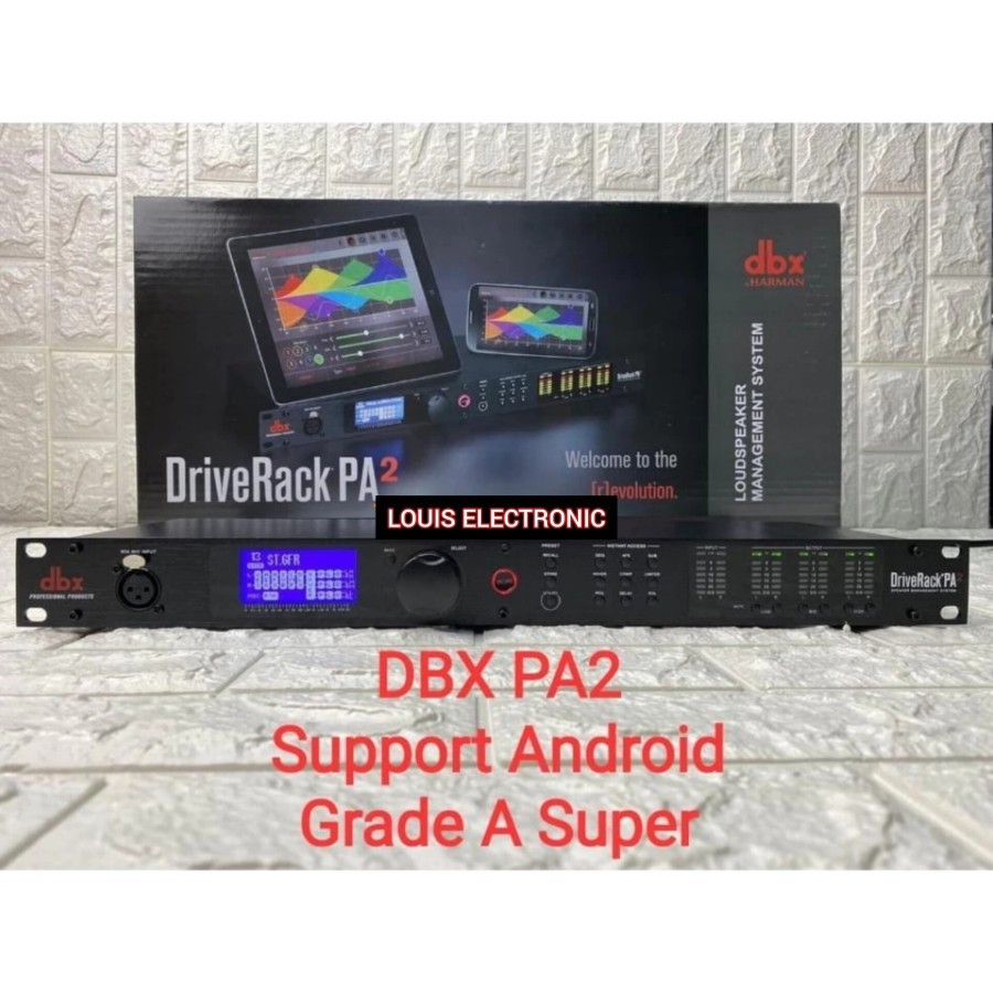 Speaker Management DBX PA2 DRIVERACK DBX PA2