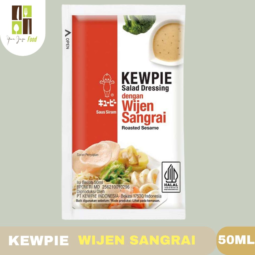 

Kewpie Saus Siram / Salad Dressing Wijen Sangrai 50g