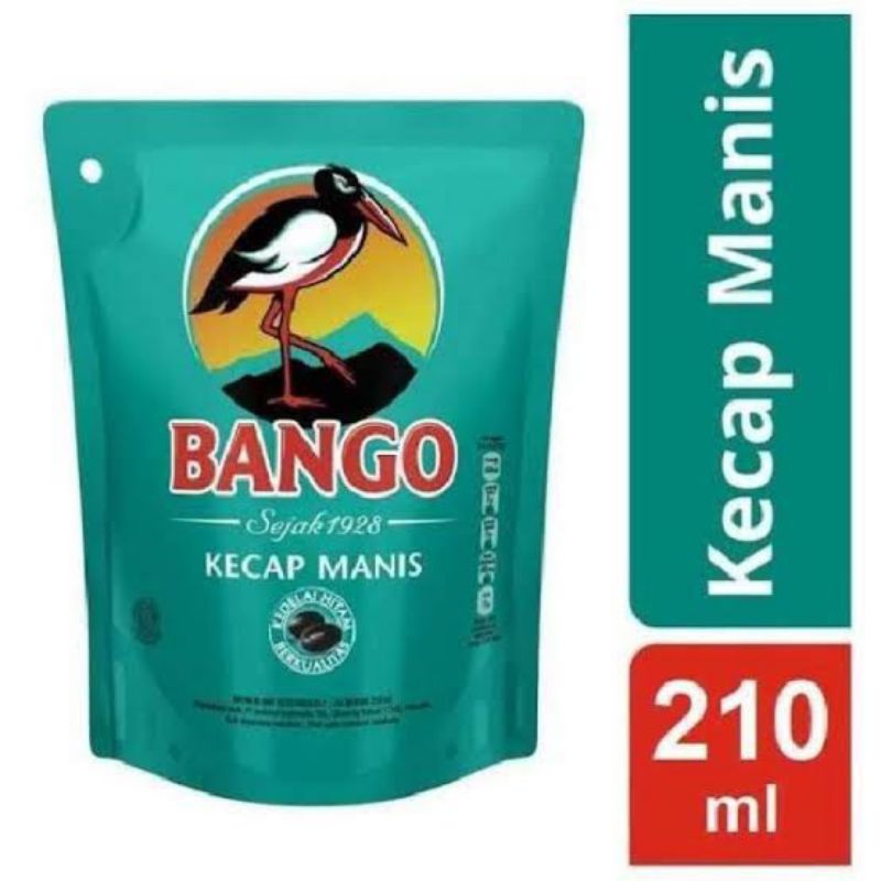 

Bango Kecap Manis Kemasan Pouch Refill 210Ml