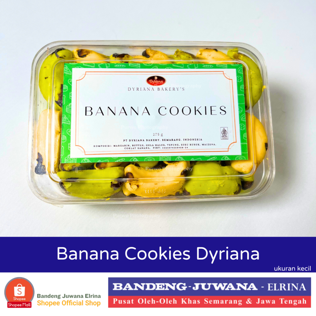 

Dyriana Banana Cookies (toples kecil)