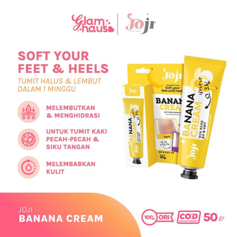 JOJI SECRET YOUNG BANANA CREAM | CREAM KAKI