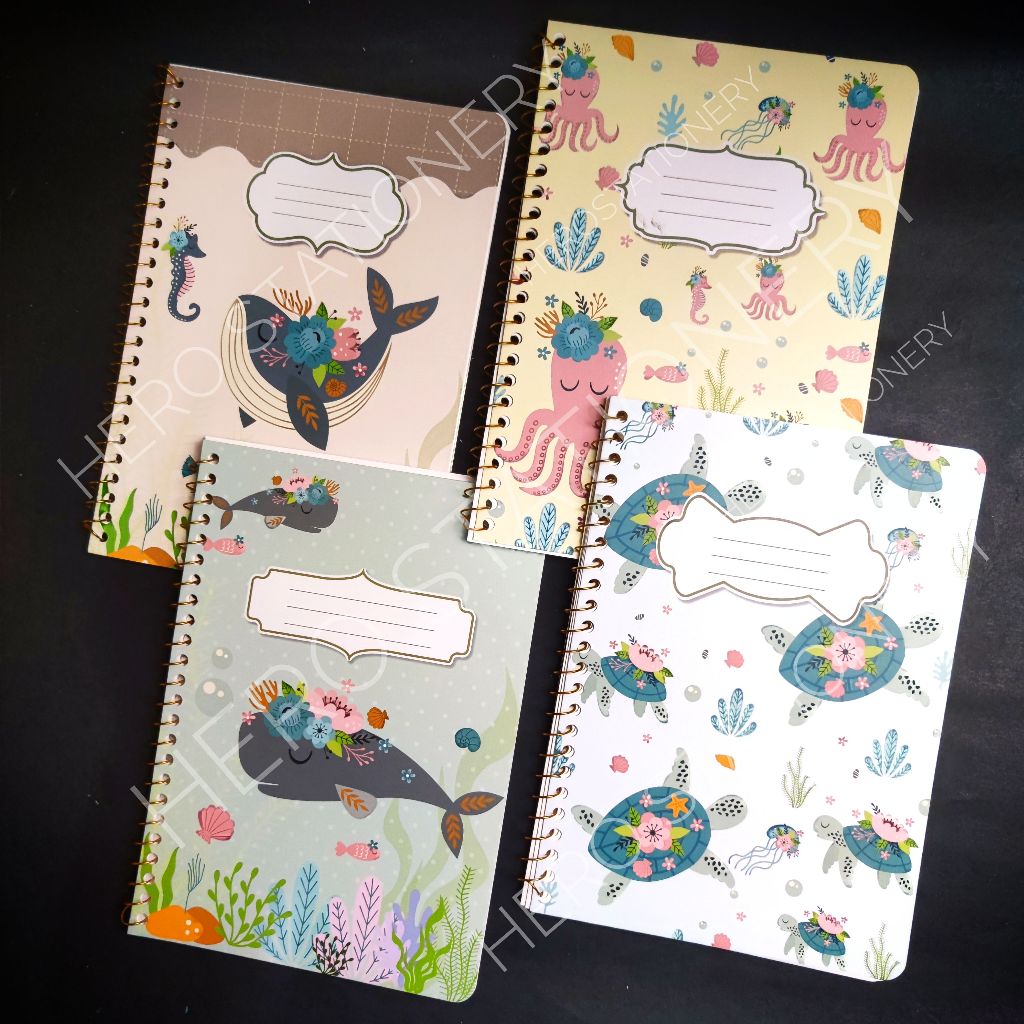 

Buku catatan notebook bergaris ruled joyko ocean creatures NB-730