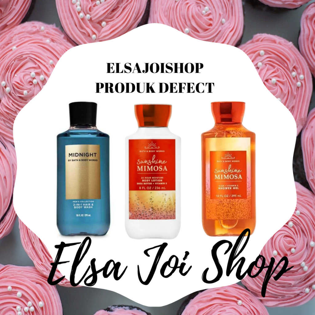 ( PRODUK DEFECT ) BBW Body Lotion / Shower Gel / Body Wash for Men