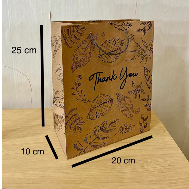 

Paper Bag Motif 20x25 | Tas kado Kertas, kado ultah