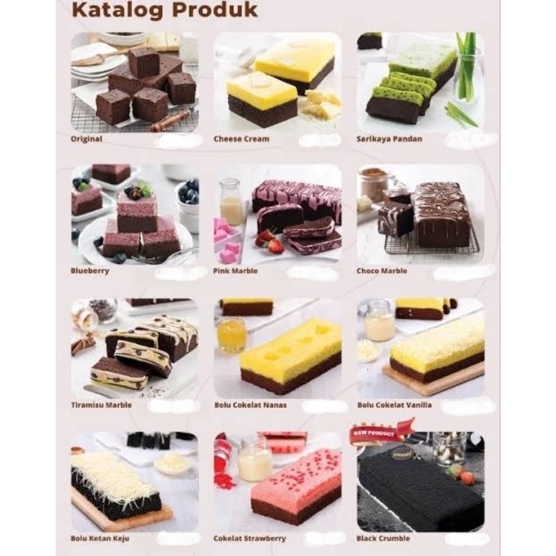 

[Baca Deskripsi] Brownies Amanda - Cake Brownies Kukus Khas Bandung