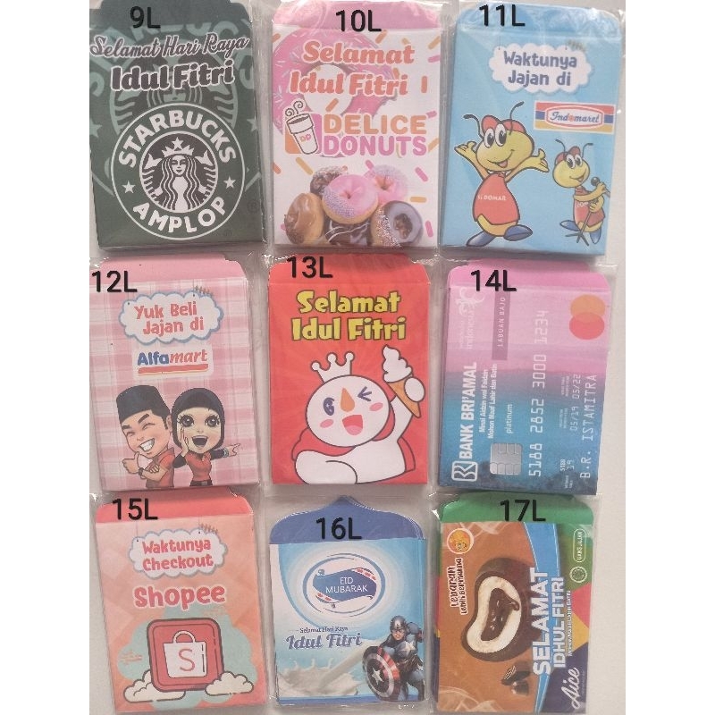 

amplop lebaran isi 10pcs sudah di lem siap pakai