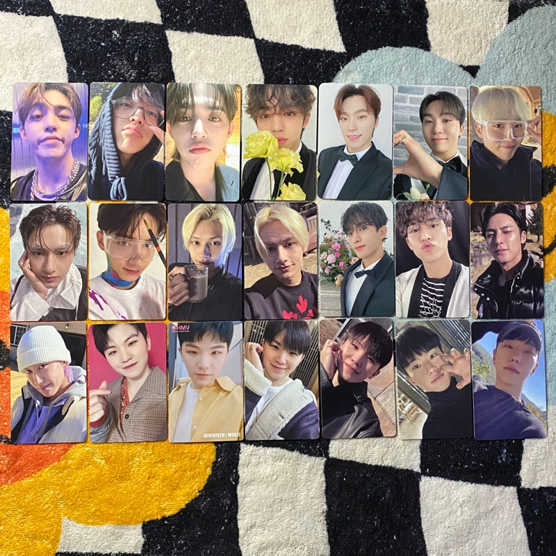[READY] photocard pc seventeen svt in the soop its 2 fml hmv be the sun vernon woozi jun the8 mingha