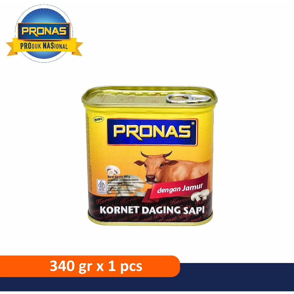 PRONAS Kornet Sapi Mushroom 340 gr