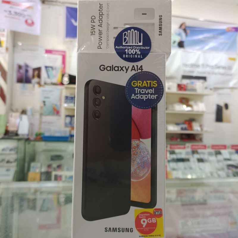 Samsung A14 Lte 4/128 Black
