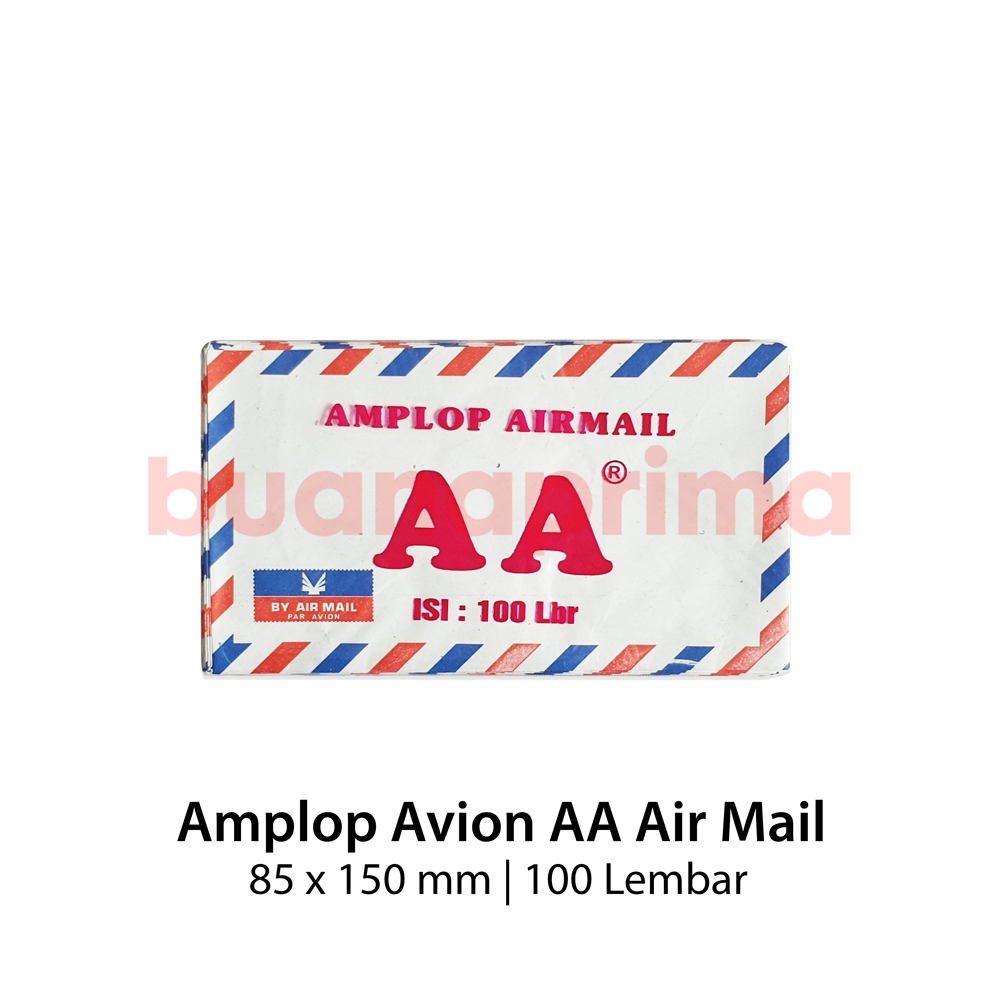 

Amplop Airmail AA isi 100 lembar Avion Kecil Avian Ekonomis Murah