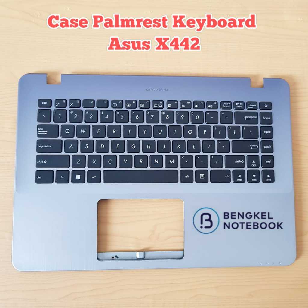 Case Casing Palmrest Keyboard Asus X442 X442U X442UA X442UR X442URR A442 A442U A442UQ A480 A480U K44