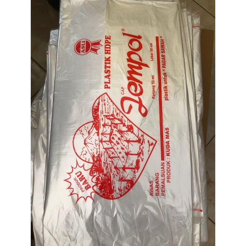 Plastik Pagar Sawah Cap Jempol 50x50