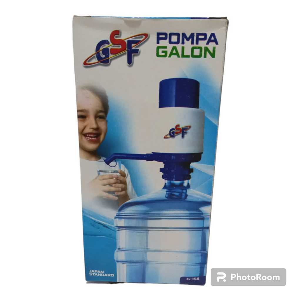 POMPA GALON MANUAL BAHAN PLASTIK MERK GSF HARGA MURAH