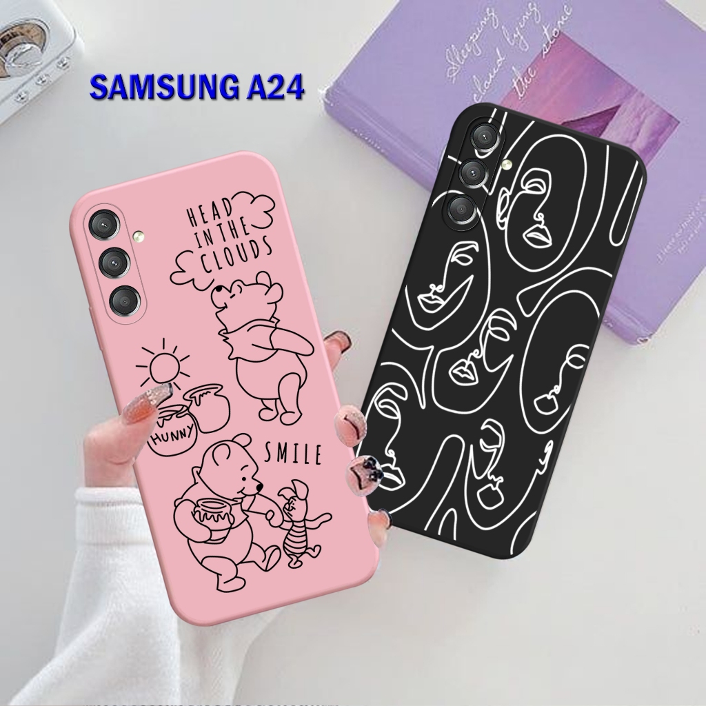 Softcase Samsung A24 [UV05] Casing Samsung A24 - Case Pelindung Handphone Samsung A24 - Casing Prote