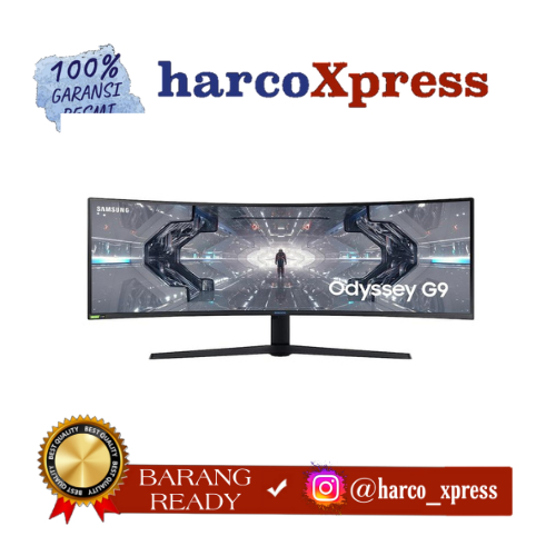 SAMSUNG 49" CURVED Odyssey G9 Gaming Monitor LC49G95TSSEXXD / 49G9