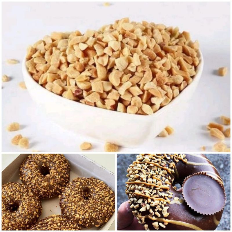 

Kacang Tumbuk Kacang cincang Toping kue kacang sangrai