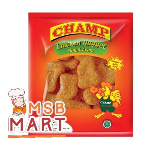 

CHAMP CHICKEN NUGGET 250/500 GR/NAGET AYAM